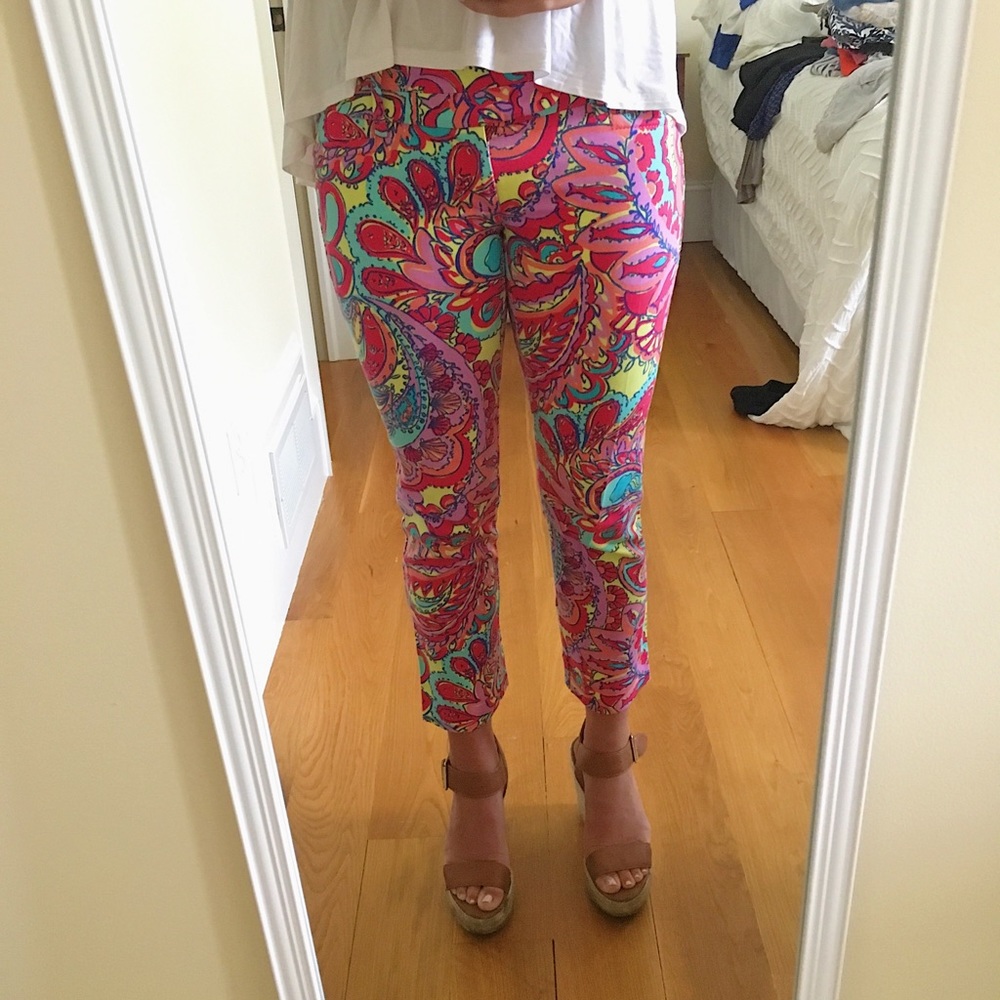 Lilly Pulitzer Printed Pants